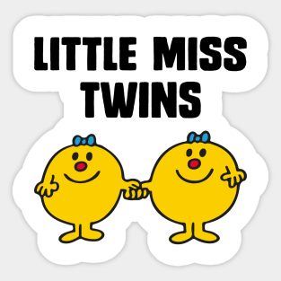 LITTLE MISS TWINS Sticker